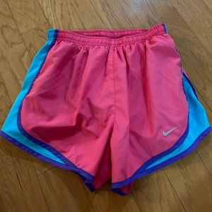 Small pink nike shorts
